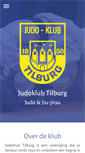 Mobile Screenshot of judoklub-tilburg.nl